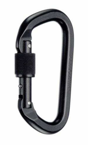 SMC Aluminum Locking D Carabiner