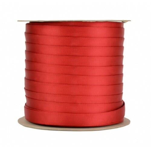 1 Inch Anchors Away on Red Nylon Webbing